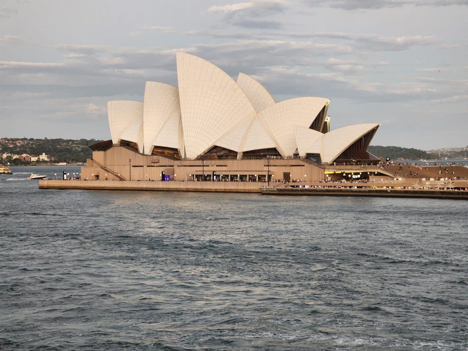 Sydney Opera House viewed from the water